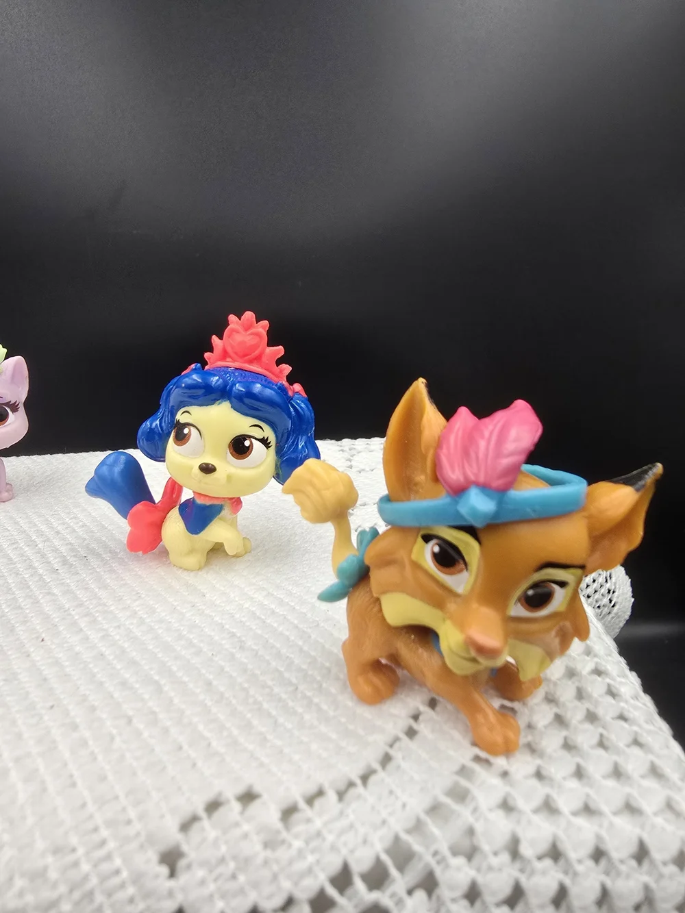 Disney Colorful Collectible Playset - Pink, Purple, Blue, White, Brown